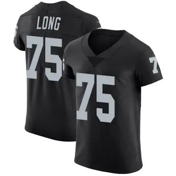 Nike Howie Long Men's Elite Las Vegas Raiders Black Team Color Vapor Untouchable Jersey