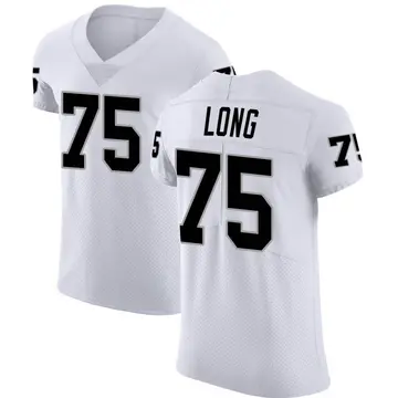Nike Howie Long Men's Elite Las Vegas Raiders White Vapor Untouchable Jersey