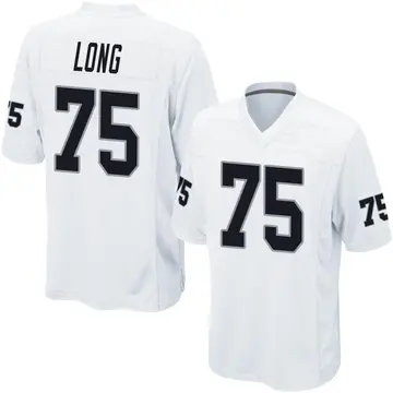 Nike Howie Long Men's Game Las Vegas Raiders White Jersey