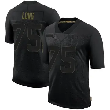 Nike Howie Long Men's Limited Las Vegas Raiders Black 2020 Salute To Service Jersey