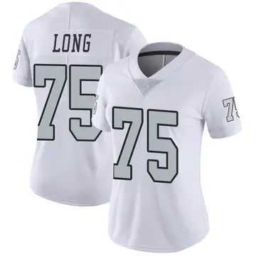 Nike Howie Long Women's Limited Las Vegas Raiders White Color Rush Jersey