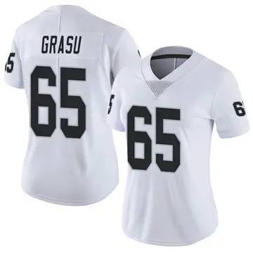 Nike Hroniss Grasu Women's Limited Las Vegas Raiders White Vapor Untouchable Jersey
