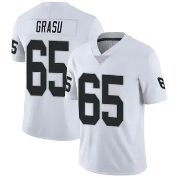 Nike Hroniss Grasu Youth Limited Las Vegas Raiders White Vapor Untouchable Jersey