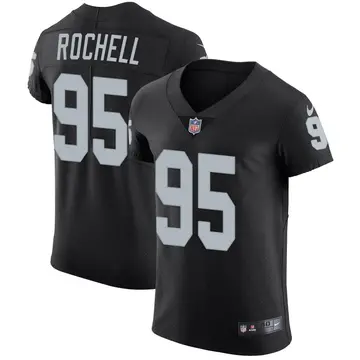 Nike Isaac Rochell Men's Elite Las Vegas Raiders Black Team Color Vapor Untouchable Jersey
