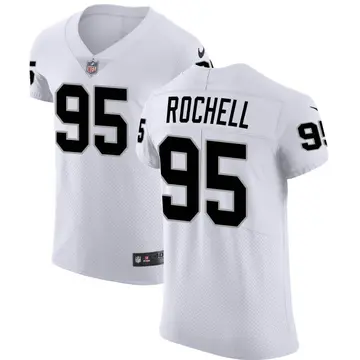 Nike Isaac Rochell Men's Elite Las Vegas Raiders White Vapor Untouchable Jersey