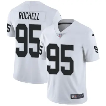 Nike Isaac Rochell Men's Limited Las Vegas Raiders White Vapor Untouchable Jersey