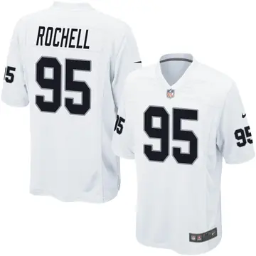 Nike Isaac Rochell Youth Game Las Vegas Raiders White Jersey