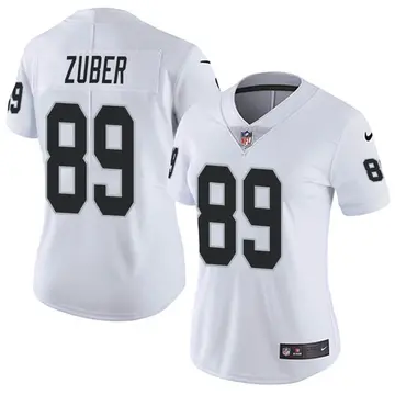 Nike Isaiah Zuber Women's Limited Las Vegas Raiders White Vapor Untouchable Jersey