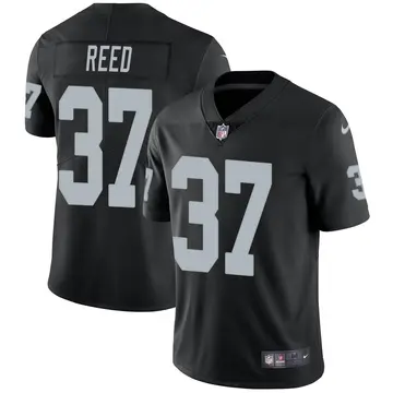 Nike J.R. Reed Men's Limited Las Vegas Raiders Black Team Color Vapor Untouchable Jersey