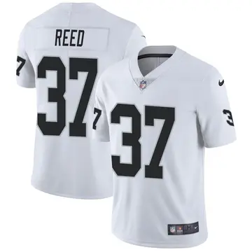 Nike J.R. Reed Men's Limited Las Vegas Raiders White Vapor Untouchable Jersey