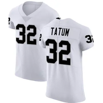 Nike Jack Tatum Men's Elite Las Vegas Raiders White Vapor Untouchable Jersey