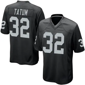 Nike Jack Tatum Men's Game Las Vegas Raiders Black Team Color Jersey