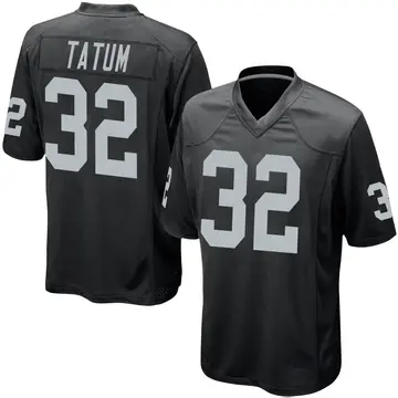 Nike Jack Tatum Youth Game Las Vegas Raiders Black Team Color Jersey