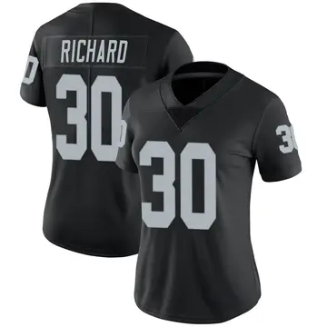 Nike Jalen Richard Women's Limited Las Vegas Raiders Black Team Color Vapor Untouchable Jersey