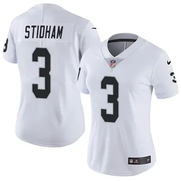 Nike Jarrett Stidham Women's Limited Las Vegas Raiders White Vapor Untouchable Jersey