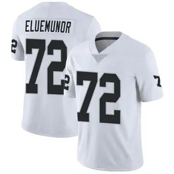 Nike Jermaine Eluemunor Youth Limited Las Vegas Raiders White Vapor Untouchable Jersey