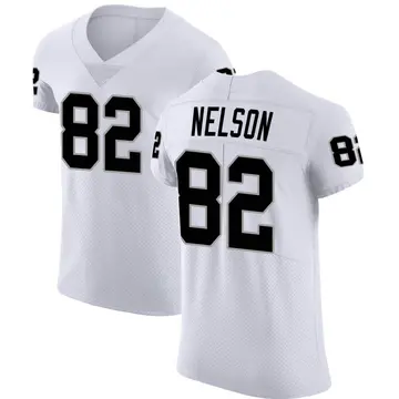 Nike Jordy Nelson Men's Elite Las Vegas Raiders White Vapor Untouchable Jersey