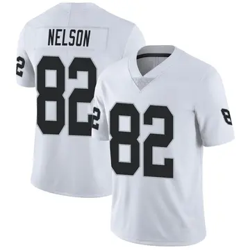 Nike Jordy Nelson Men's Limited Las Vegas Raiders White Vapor Untouchable Jersey