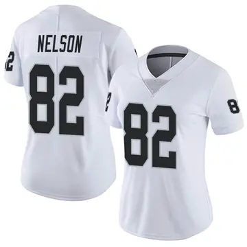Nike Jordy Nelson Women's Limited Las Vegas Raiders White Vapor Untouchable Jersey