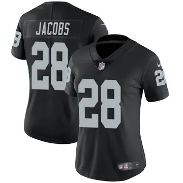 Nike Josh Jacobs Women's Limited Las Vegas Raiders Black Team Color Vapor Untouchable Jersey