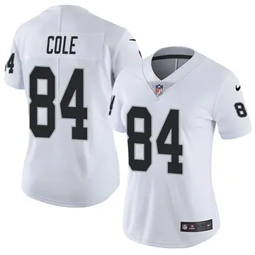 Nike Keelan Cole Women's Limited Las Vegas Raiders White Vapor Untouchable Jersey
