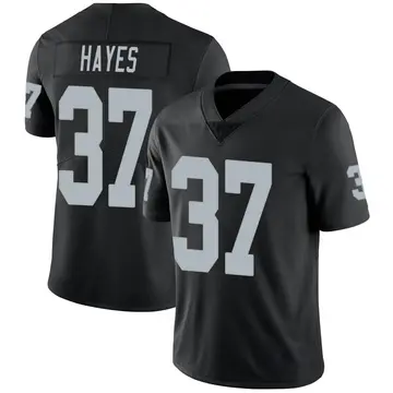 Nike Lester Hayes Men's Limited Las Vegas Raiders Black Team Color Vapor Untouchable Jersey