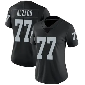 Nike Lyle Alzado Women's Limited Las Vegas Raiders Black Team Color Vapor Untouchable Jersey