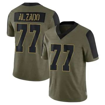 Nike Lyle Alzado Youth Limited Las Vegas Raiders Olive 2021 Salute To Service Jersey