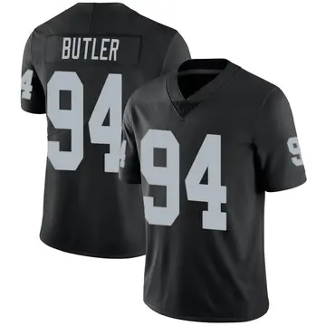 Nike Matthew Butler Men's Limited Las Vegas Raiders Black Team Color Vapor Untouchable Jersey