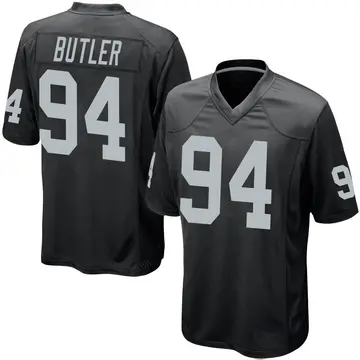 Nike Matthew Butler Youth Game Las Vegas Raiders Black Team Color Jersey