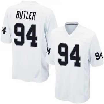 Nike Matthew Butler Youth Game Las Vegas Raiders White Jersey