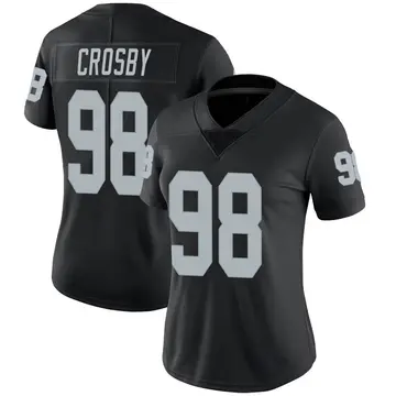 Nike Maxx Crosby Women's Limited Las Vegas Raiders Black Team Color Vapor Untouchable Jersey