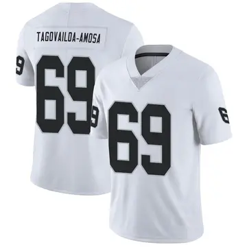 Nike Myron Tagovailoa-Amosa Youth Limited Las Vegas Raiders White Vapor Untouchable Jersey