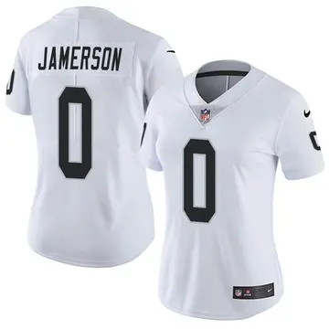 Nike Natrell Jamerson Women's Limited Las Vegas Raiders White Vapor Untouchable Jersey