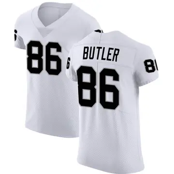 Nike Paul Butler Men's Elite Las Vegas Raiders White Vapor Untouchable Jersey