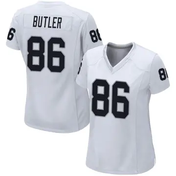 Nike Paul Butler Women's Game Las Vegas Raiders White Jersey