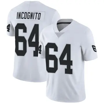 Nike Richie Incognito Youth Limited Las Vegas Raiders White Vapor Untouchable Jersey