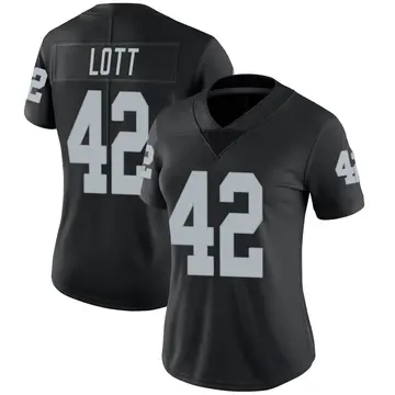Nike Ronnie Lott Women's Limited Las Vegas Raiders Black Team Color Vapor Untouchable Jersey
