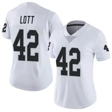 Nike Ronnie Lott Women's Limited Las Vegas Raiders White Vapor Untouchable Jersey