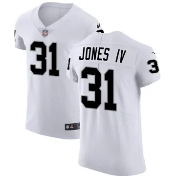 Nike Sidney Jones IV Men's Elite Las Vegas Raiders White Vapor Untouchable Jersey