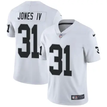 Nike Sidney Jones IV Men's Limited Las Vegas Raiders White Vapor Untouchable Jersey