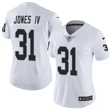 Nike Sidney Jones IV Women's Limited Las Vegas Raiders White Vapor Untouchable Jersey