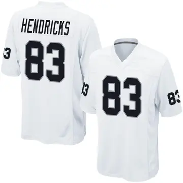 Nike Ted Hendricks Men's Game Las Vegas Raiders White Jersey