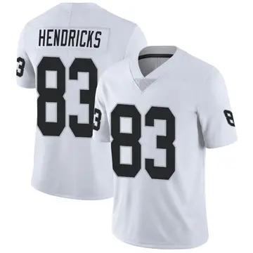 Nike Ted Hendricks Men's Limited Las Vegas Raiders White Vapor Untouchable Jersey