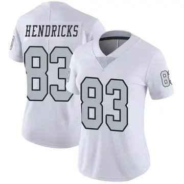 Nike Ted Hendricks Women's Limited Las Vegas Raiders White Color Rush Jersey