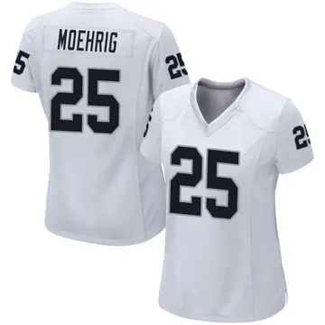 Nike Tre'von Moehrig Women's Game Las Vegas Raiders White Jersey