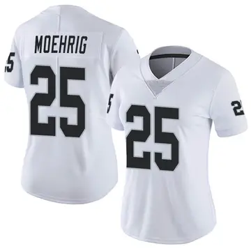 Nike Tre'von Moehrig Women's Limited Las Vegas Raiders White Vapor Untouchable Jersey