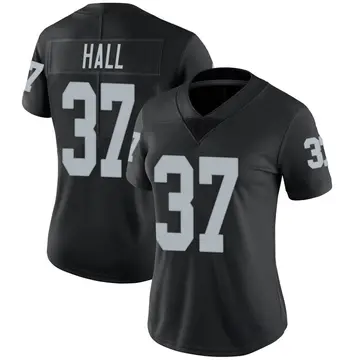 Nike Tyler Hall Women's Limited Las Vegas Raiders Black Team Color Vapor Untouchable Jersey