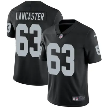Nike Tyler Lancaster Youth Limited Las Vegas Raiders Black Team Color Vapor Untouchable Jersey
