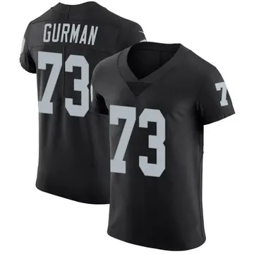 Nike Vitaliy Gurman Men's Elite Las Vegas Raiders Black Team Color Vapor Untouchable Jersey